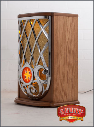 Available in various finishes to match your jukebox